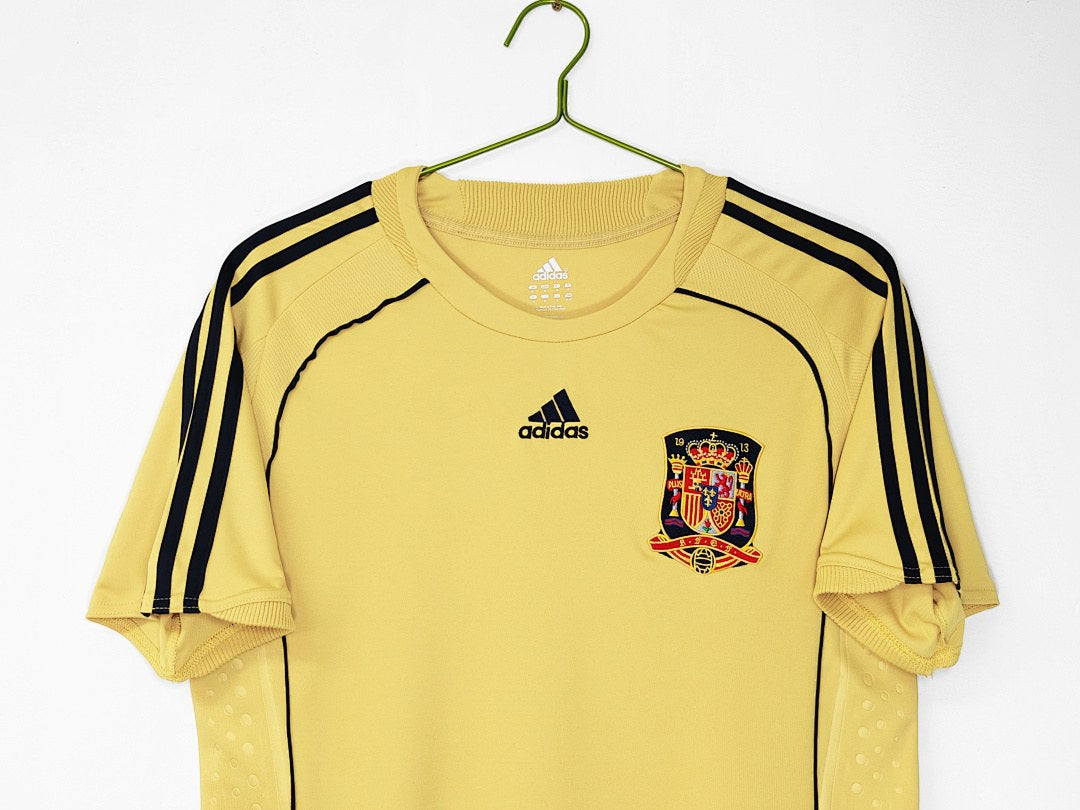 Maillot rétro Espagne Extérieur 2008 - détail 2