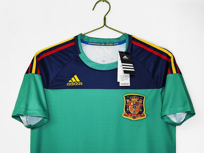 Maillot rétro Espagne Gardien vert 2010 - détail 1
