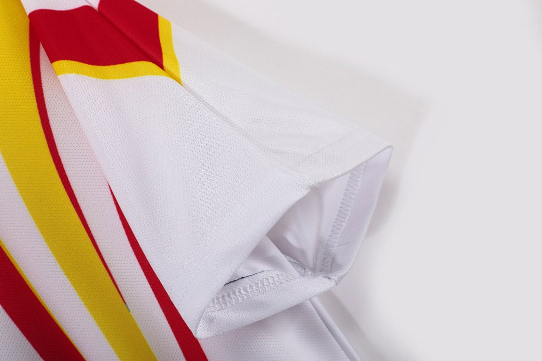 Maillot rétro Espagne Third blanc 1996 - détail 3