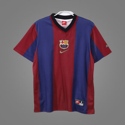 Maillot rétro FC Barcelone Domicile 1998/99 - face avant