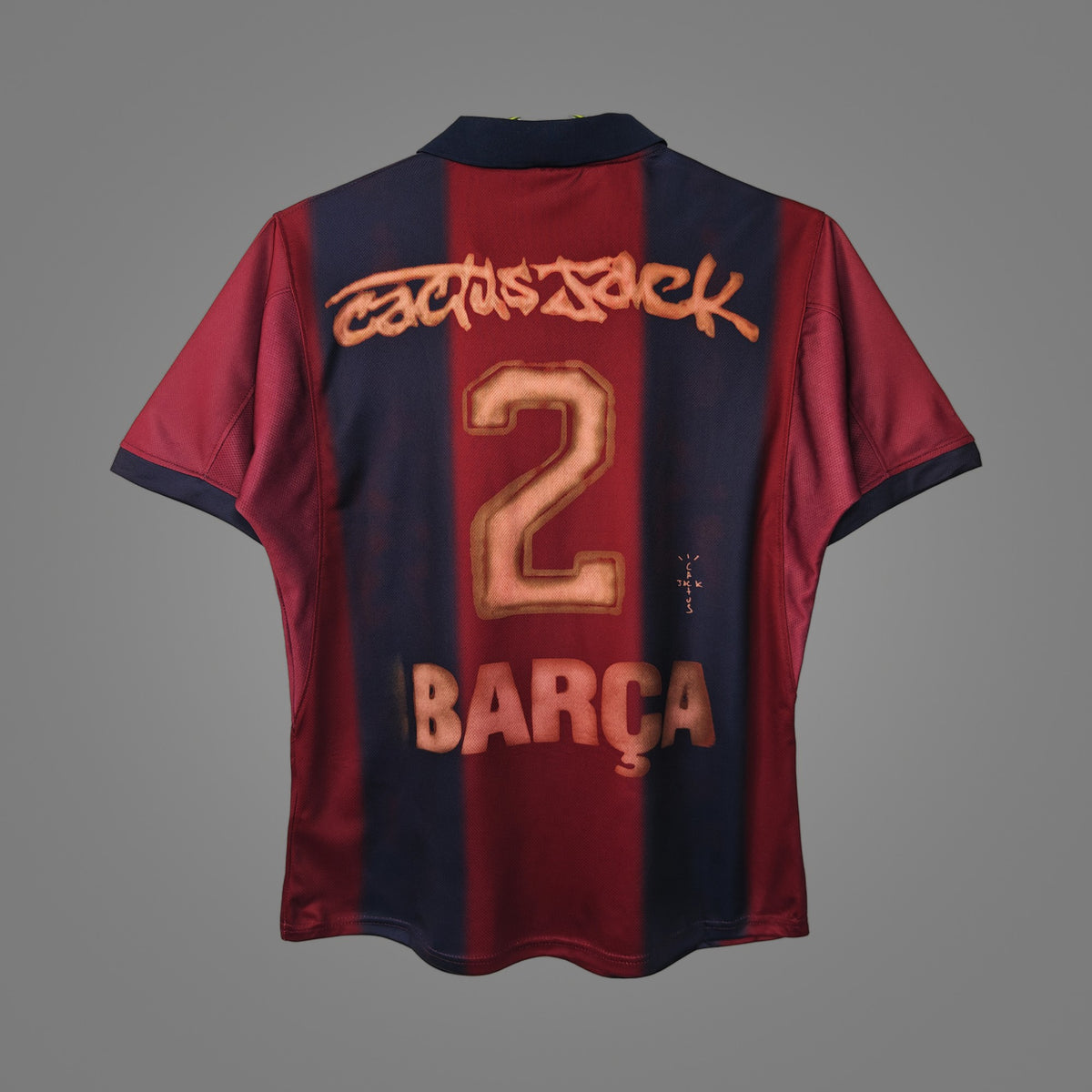 Maillot rétro FC Barcelone Domicile 2000/01 - face avant