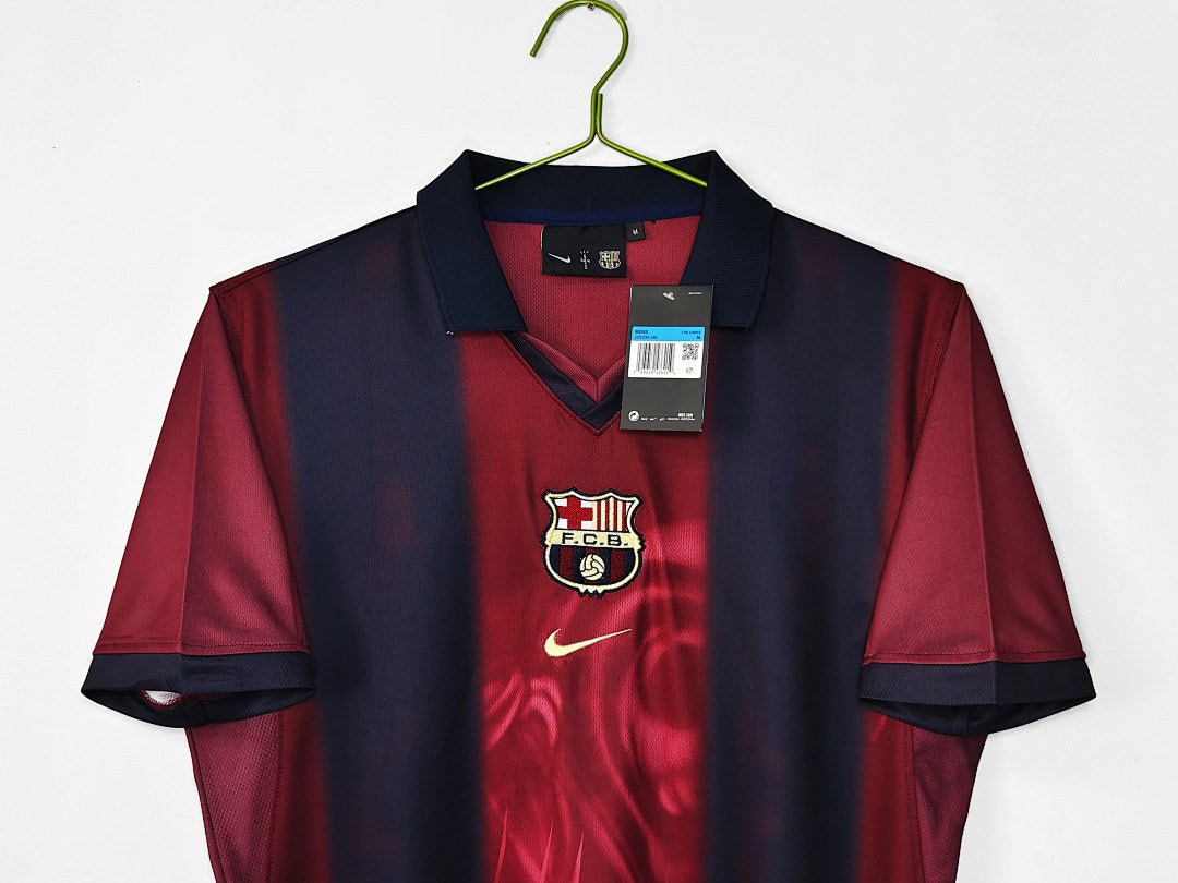Maillot rétro FC Barcelone Domicile 2000/01 - détail 3