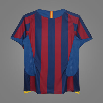 Maillot rétro FC Barcelone Domicile 2005/06 - dos