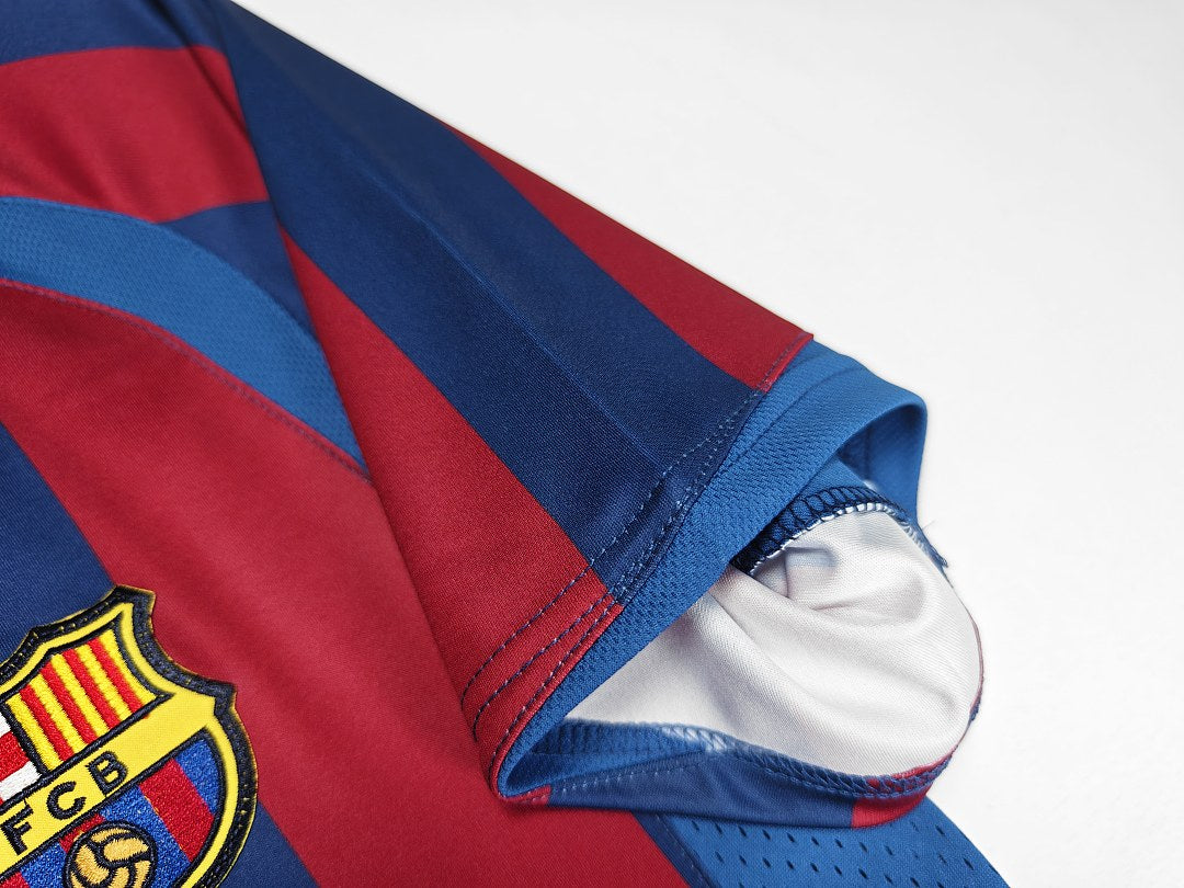 Maillot rétro FC Barcelone Domicile 2005/06 - détail 1