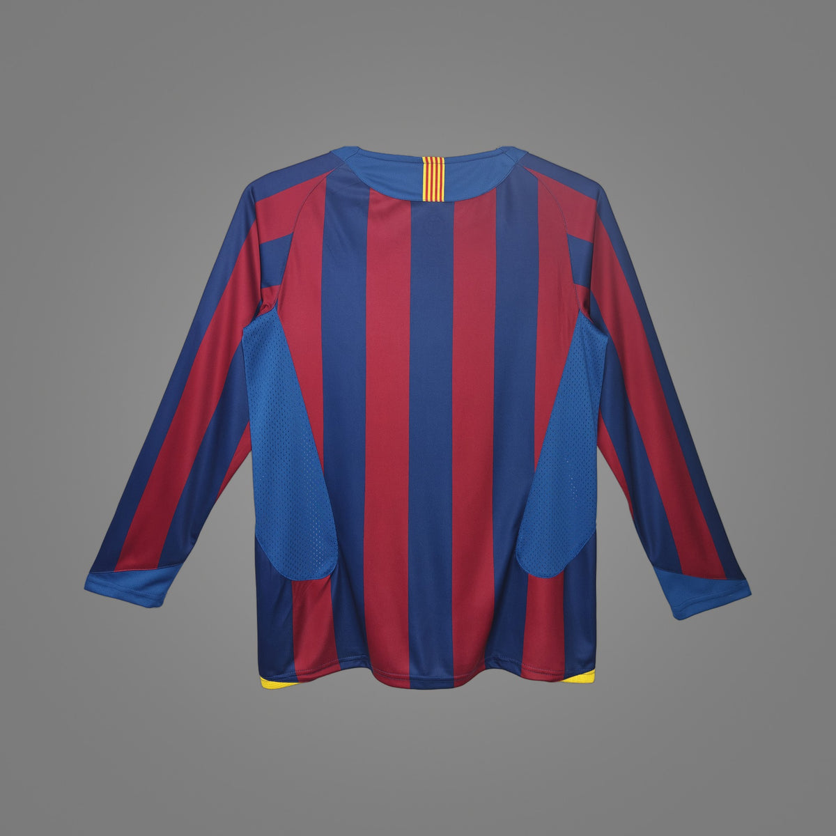 Maillot rétro FC Barcelone Domicile 2005/06 Manches Longues - dos