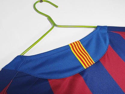 Maillot rétro FC Barcelone Domicile 2005/06 Manches Longues - détail 1