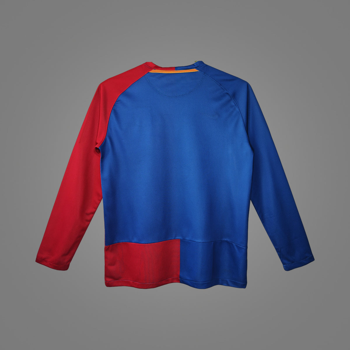 Maillot rétro FC Barcelone Domicile 2008/09 Manches Longues - dos