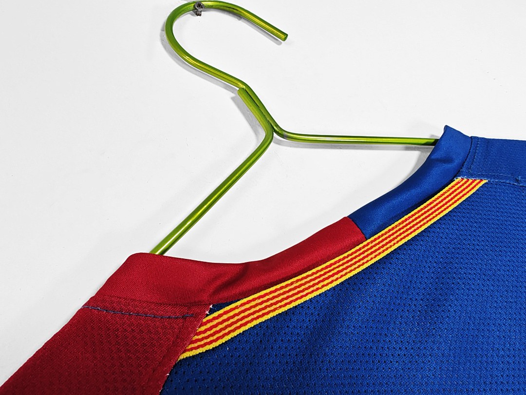 Maillot rétro FC Barcelone Domicile 2008/09 Manches Longues - détail 3