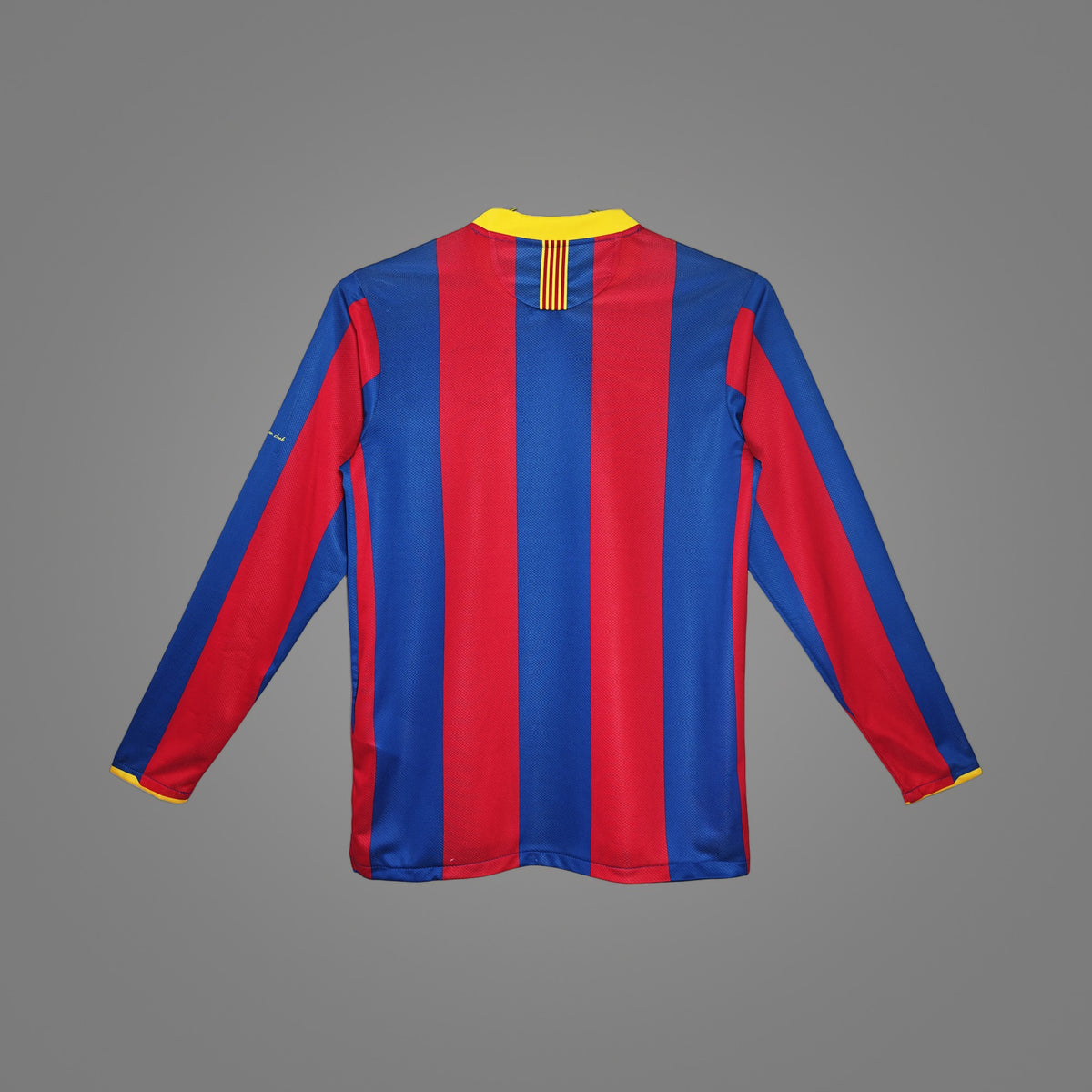 Maillot rétro FC Barcelone Domicile 2010/11 Manches Longues - dos