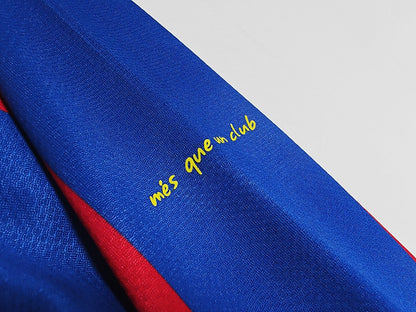 Maillot rétro FC Barcelone Domicile 2010/11 Manches Longues - détail 3