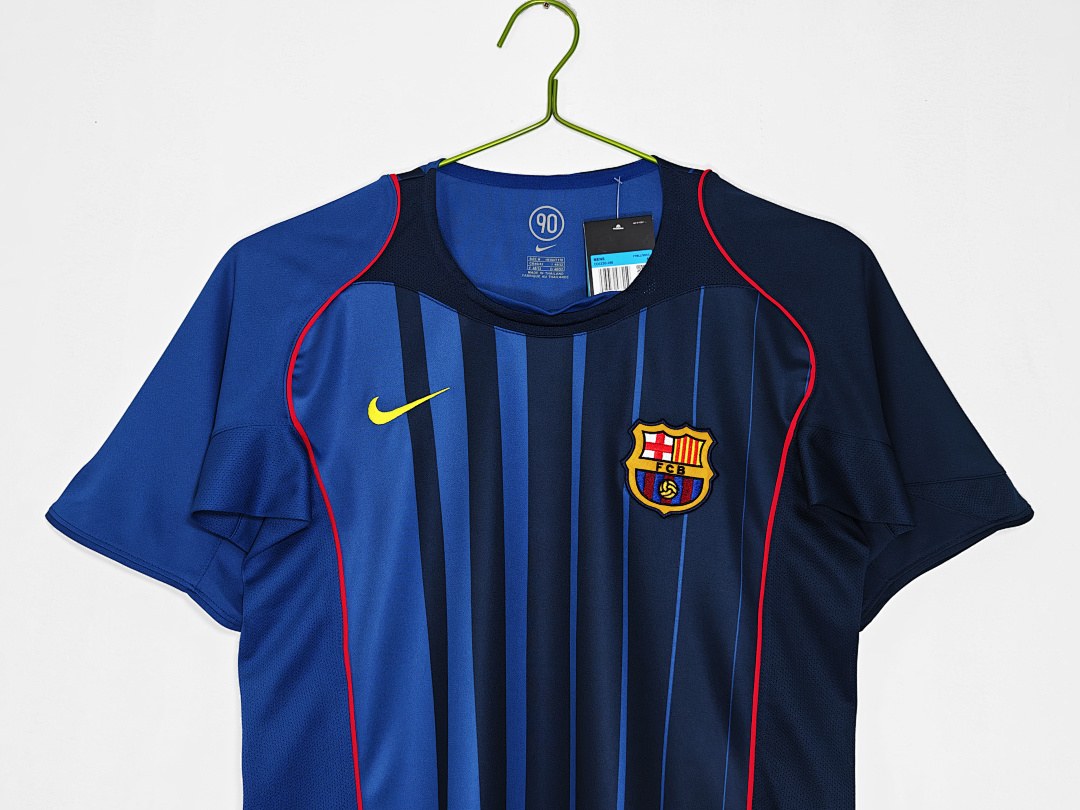 Maillot rétro FC Barcelone Extérieur 2004/05 - détail 1