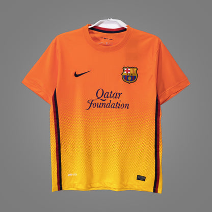 Maillot rétro FC Barcelone Extérieur 2012/13 - face avant