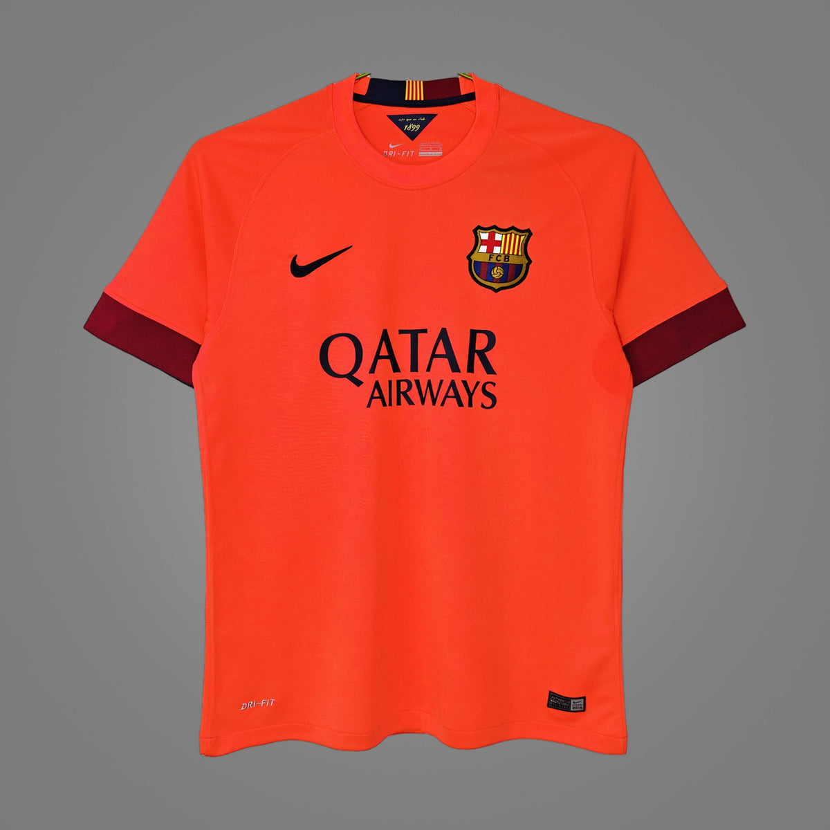 Maillot rétro FC Barcelone Extérieur 2014/15 - face avant