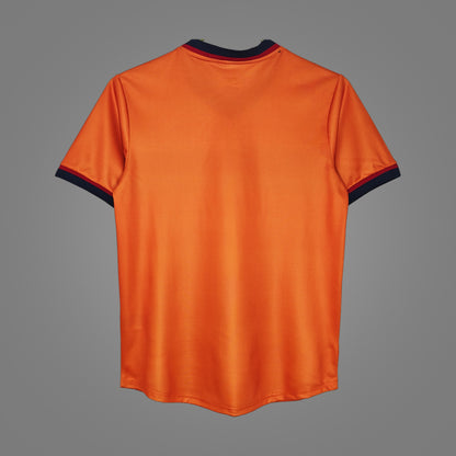 Maillot rétro FC Barcelone Third orange 1998/99 - dos
