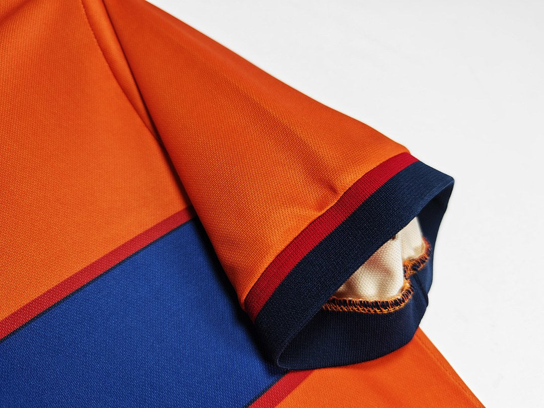 Maillot rétro FC Barcelone Third orange 1998/99 - détail 1