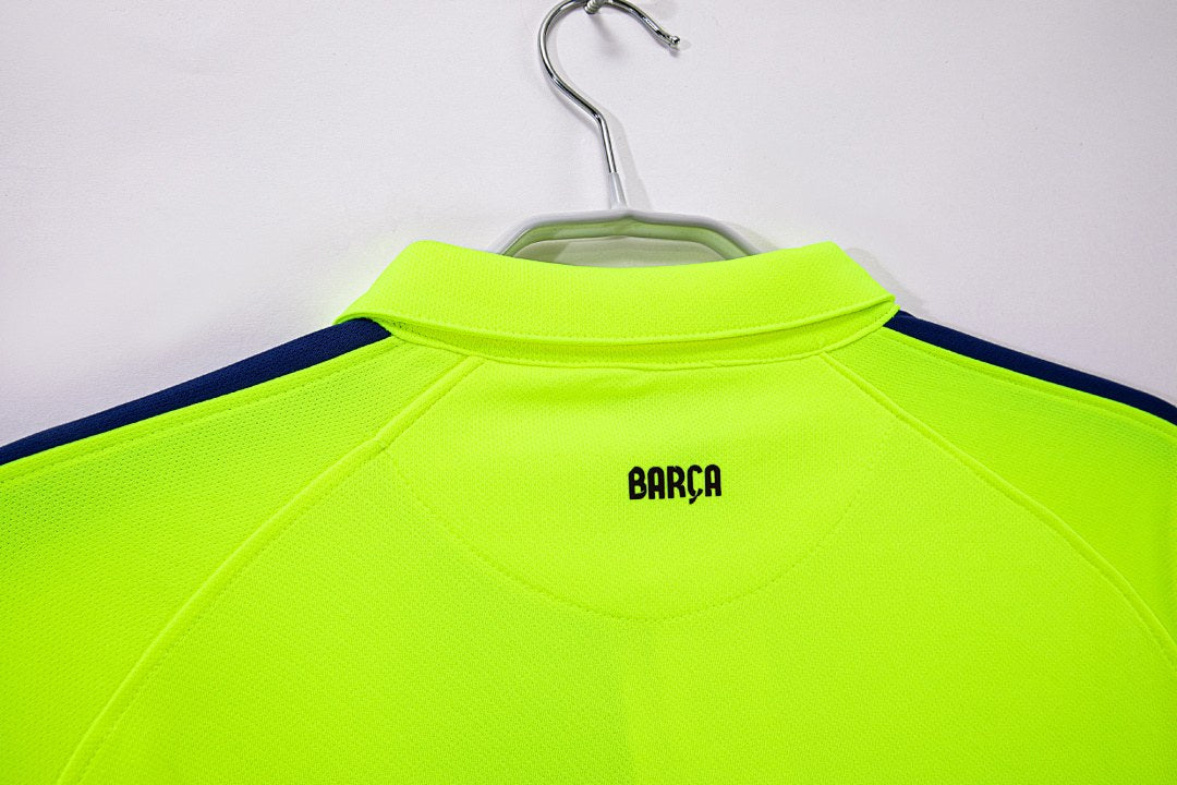 Maillot rétro FC Barcelone Third vert 2014/15 - détail 3