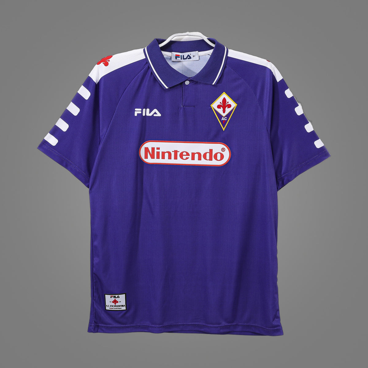 Maillot rétro Fiorentina Domicile 1998/99 - face avant