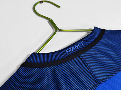 Maillot rétro France Domicile 2016 - détail 1