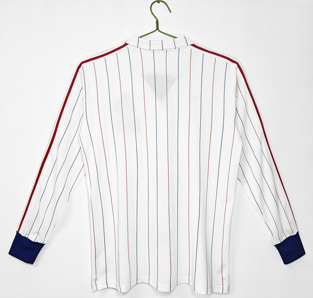 Maillot rétro France Extérieur 1980/82 Manches Longues - détail 2