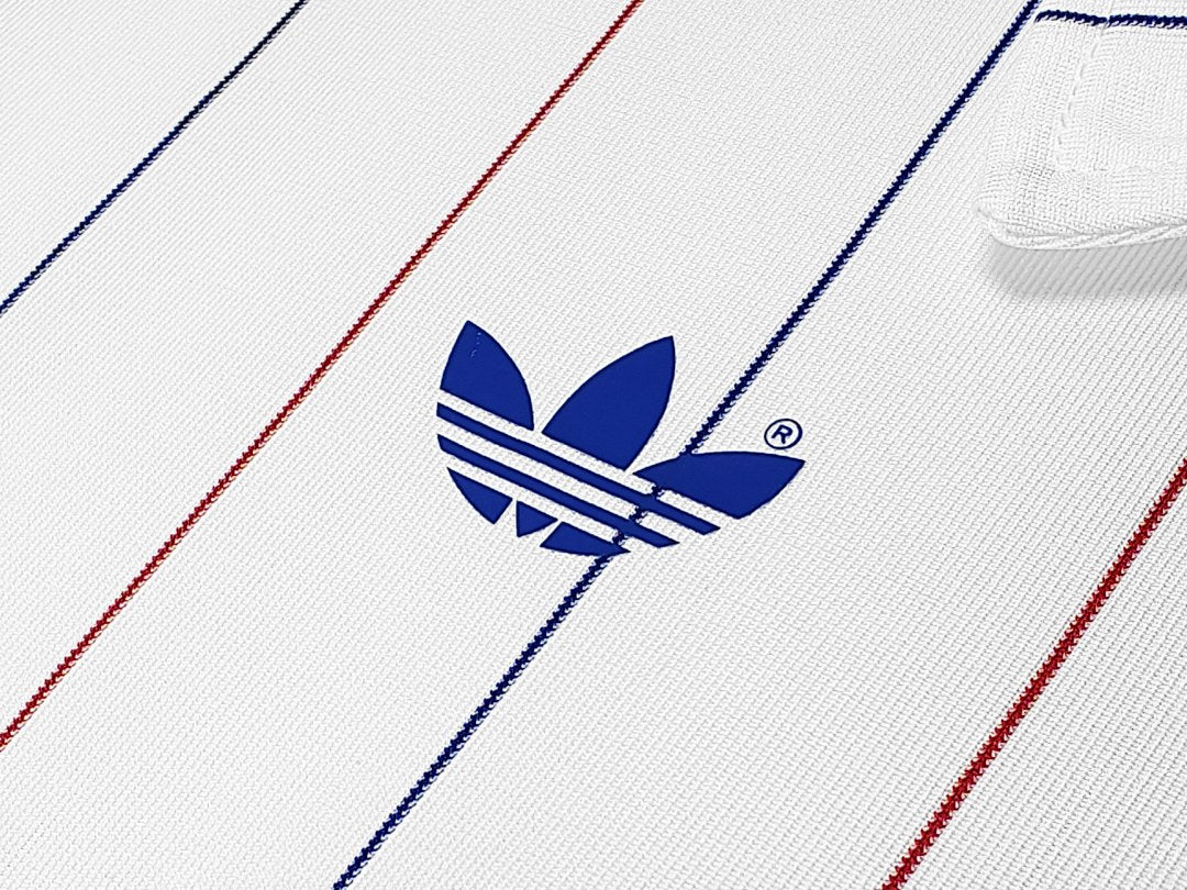 Maillot rétro France Extérieur 1980/82 Manches Longues - détail 3