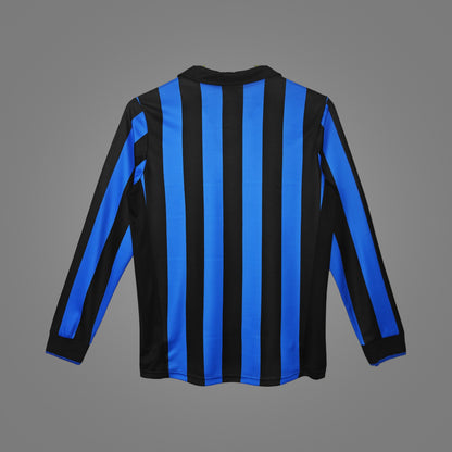 Maillot rétro Inter Milan Domicile 1998/99 Manches Longues - dos
