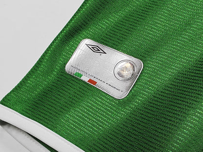 Maillot rétro Irlande Domicile 2002 Manches Longues - détail 2