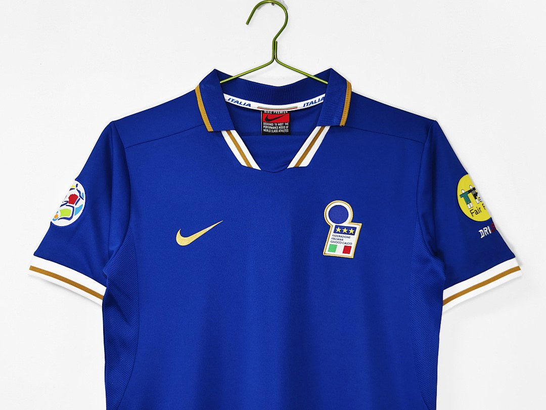 Maillot rétro Italie Domicile 1996 - détail 2