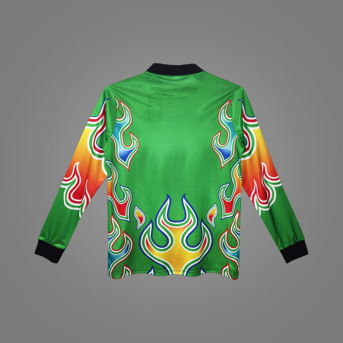 Maillot rétro Japon Gardien vert 1998 Manches Longues - face avant