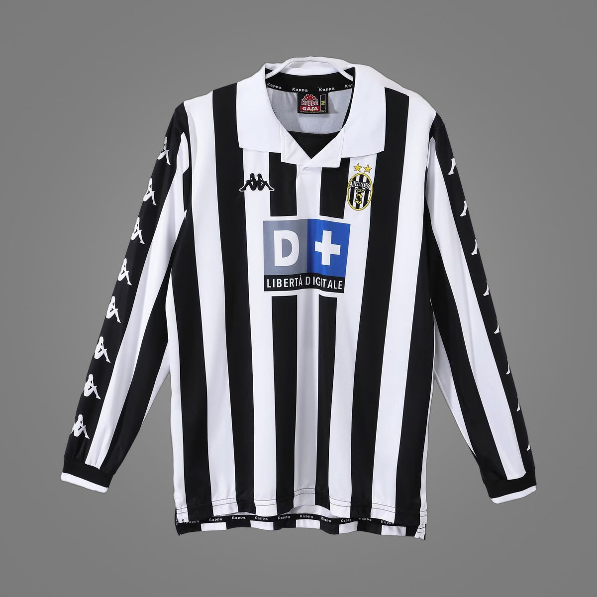 Maillot rétro Juventus Domicile 1999/00 Manches Longues - face avant