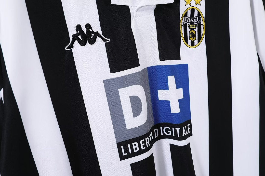 Maillot rétro Juventus Domicile 1999/00 Manches Longues - détail 3