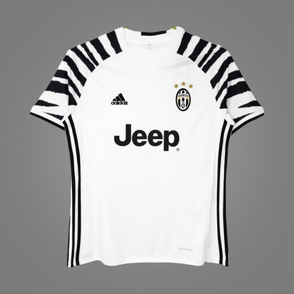 Maillot rétro Juventus Third blanc 2016/17 - face avant