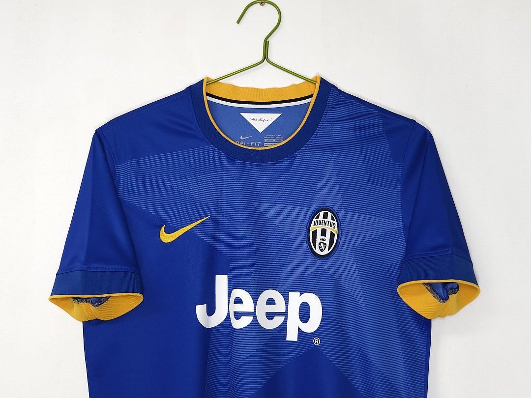 Maillot rétro Juventus Third bleu 2014/15 - détail 1