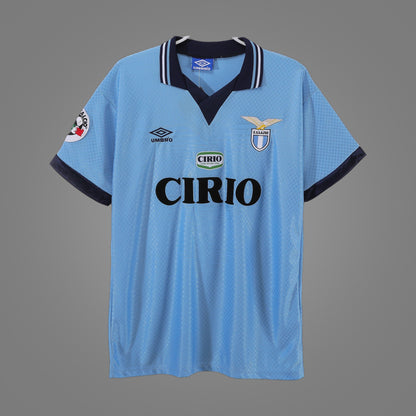 Maillot rétro Lazio Domicile 1996/97 - face avant