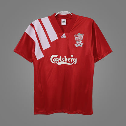 Maillot rétro Liverpool Domicile 1992/93 - face avant