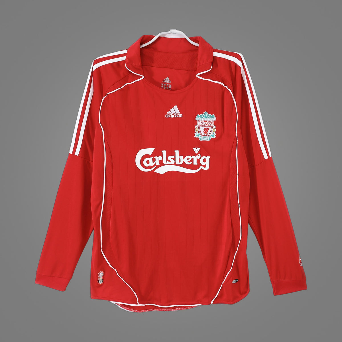 Maillot rétro Liverpool Domicile 2006/07 Manches Longues - face avant