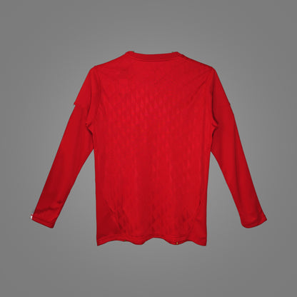 Maillot rétro Liverpool Domicile 2010/11 Manches Longues - dos