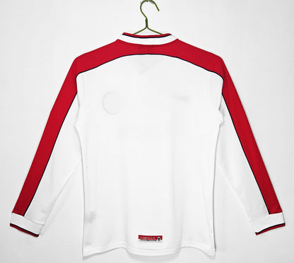 Maillot rétro Liverpool Extérieur 1998 Manches Longues - détail 3