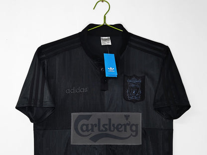 Maillot rétro Liverpool Noir Édition spéciale 1995/96 - détail 1