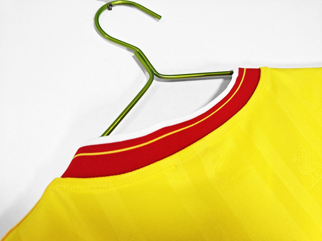 Maillot rétro Liverpool Third jaune 1985/86 - détail 1
