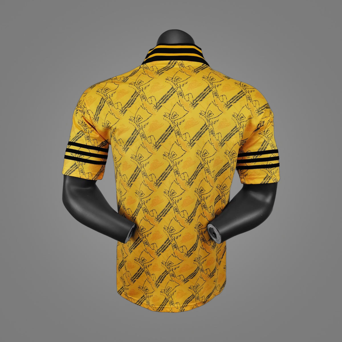 Maillot rétro Liverpool Third jaune 1994/96 - dos