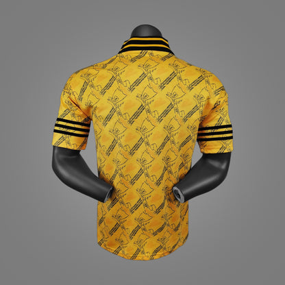 Maillot rétro Liverpool Third jaune 1994/96 - dos