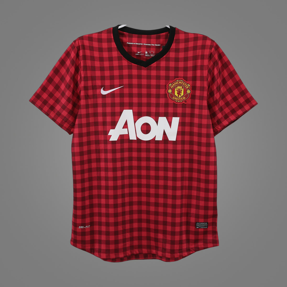 Maillot rétro Manchester United Domicile 2012/13 - face avant