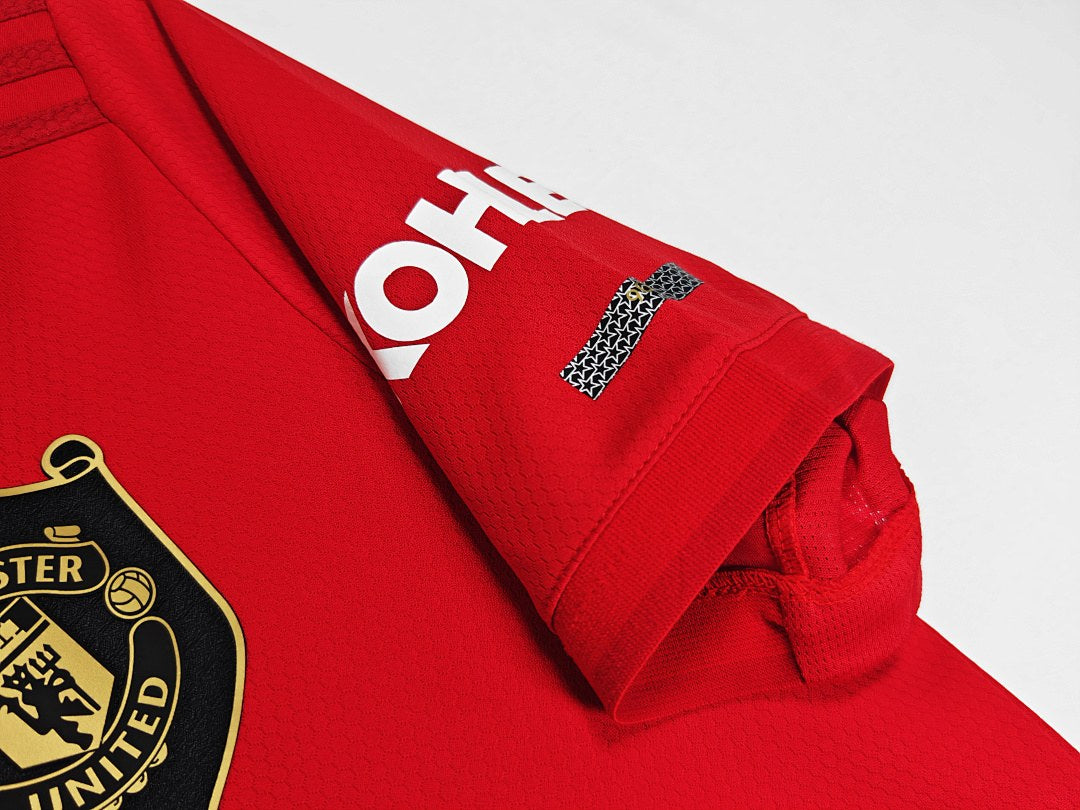 Maillot rétro Manchester United Domicile 2019/20 - détail 1