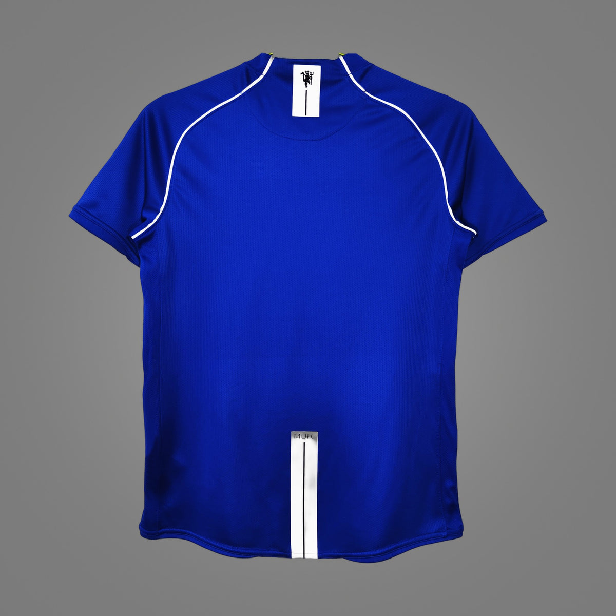 Maillot rétro Manchester United Gardien bleu 2007/08 - dos
