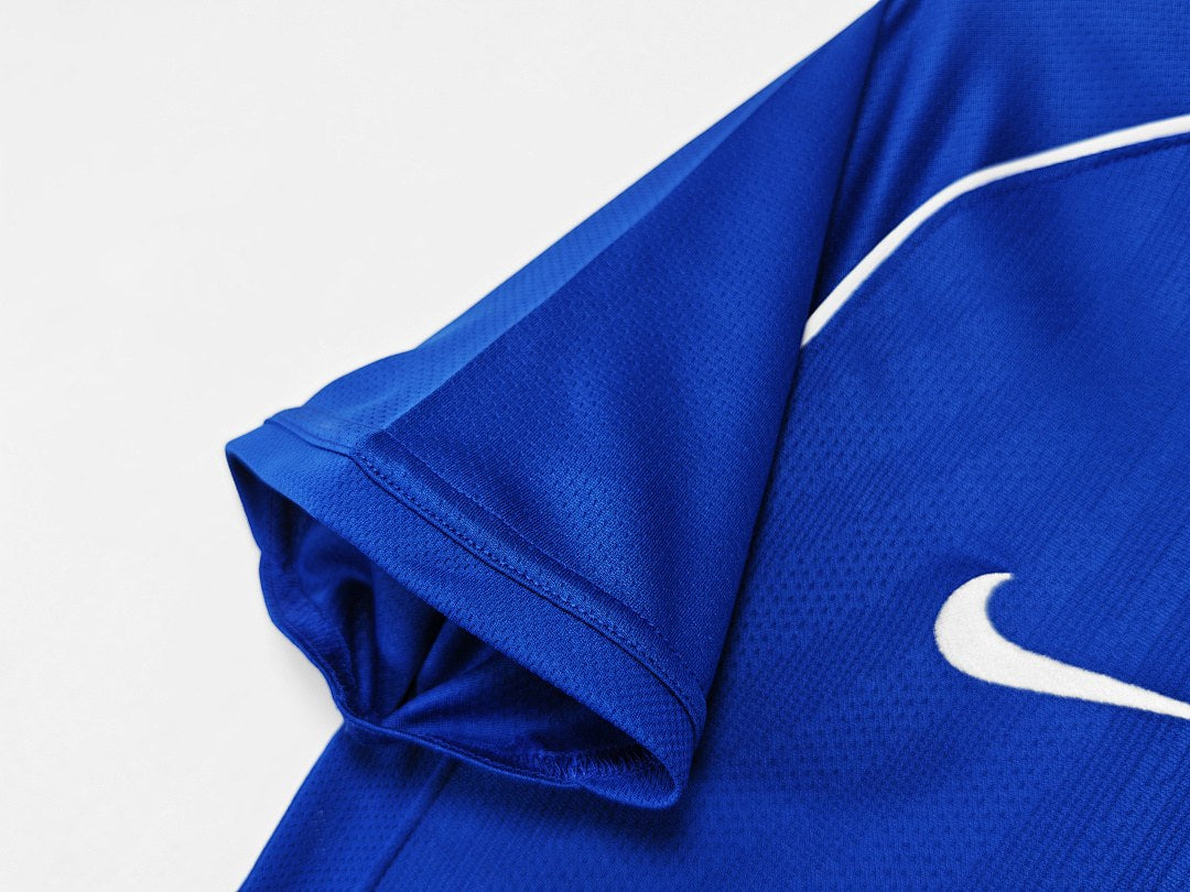 Maillot rétro Manchester United Gardien bleu 2007/08 - détail 1