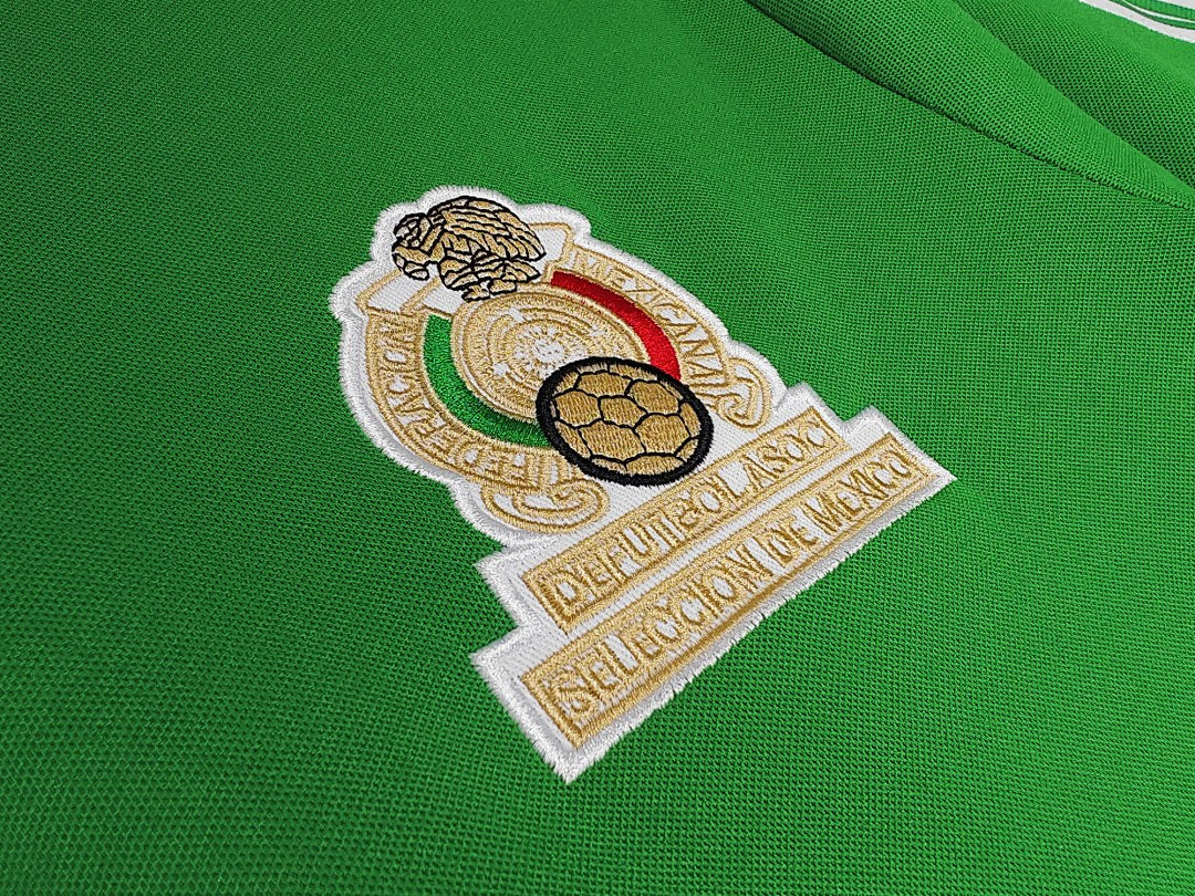 Maillot rétro Mexique Domicile 1986 - détail 1