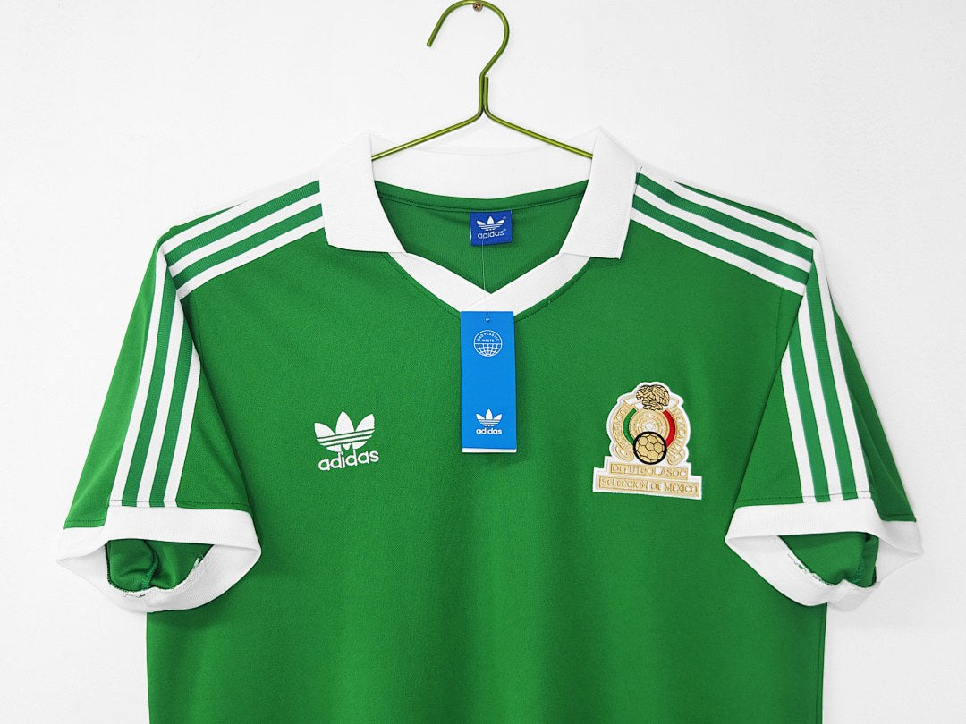 Maillot rétro Mexique Domicile 1986 - détail 3