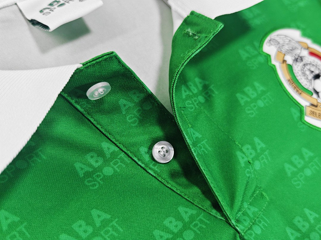 Maillot rétro Mexique Domicile 1995 - détail 2