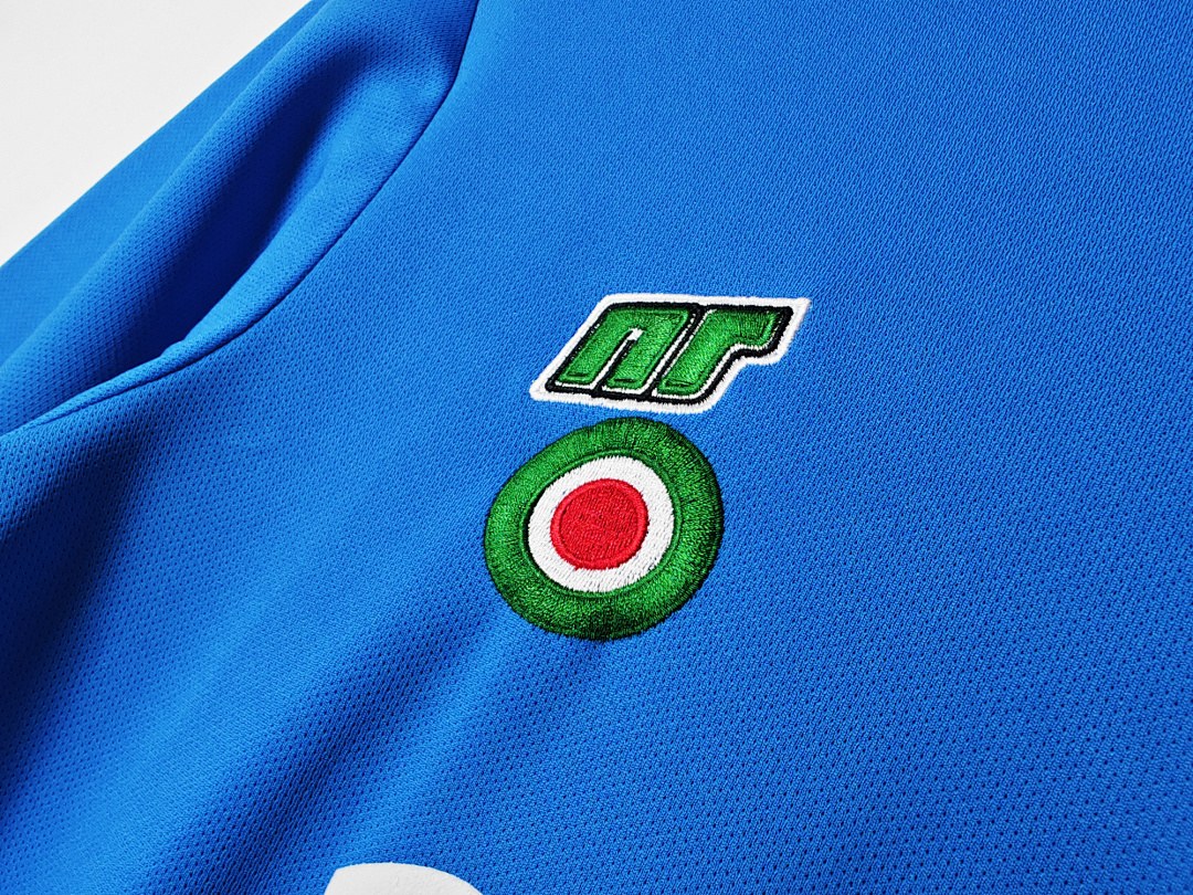 Maillot rétro Naples Domicile 1987/88 Manches Longues - détail 2