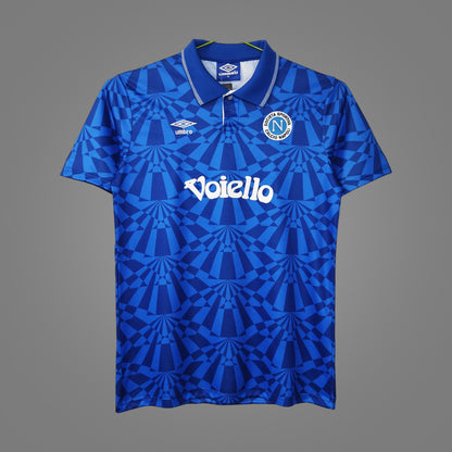Maillot rétro Naples Domicile 1991/93 - face avant